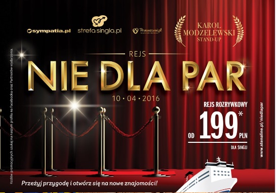 VII REJS NIE DLA PAR - wielka impreza dla singli na morzu!